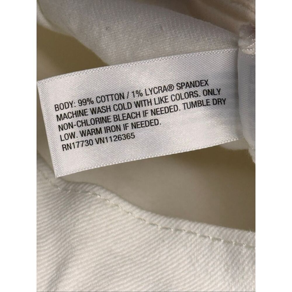 Universal Thread NWT white highest rise straight … - image 14